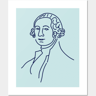 George Washington Line Art V.4 Posters and Art